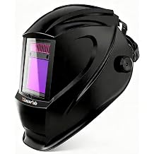 Auto-Darkening Laser Welding Helmet OD8+ Variable Shade, Large Viewing Area, Adjustable Fit, IR Protection for Laser Welding, Cutting, Cleaning & Marking