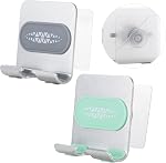 Shower Phone Holder, Shower Phone Mount Phone Holder for Shower Wall Mount Phone Holder Phone Wall Mount Adjustable Cellphone Stand Cell Phone Stand with Adhesive Pads for Bathroom Kitchen