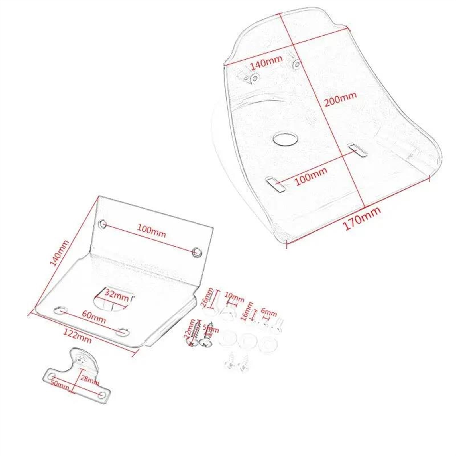 Motorrad Spoiler Schwarz Für Sportster 883 & XL1200 - Front Spoiler