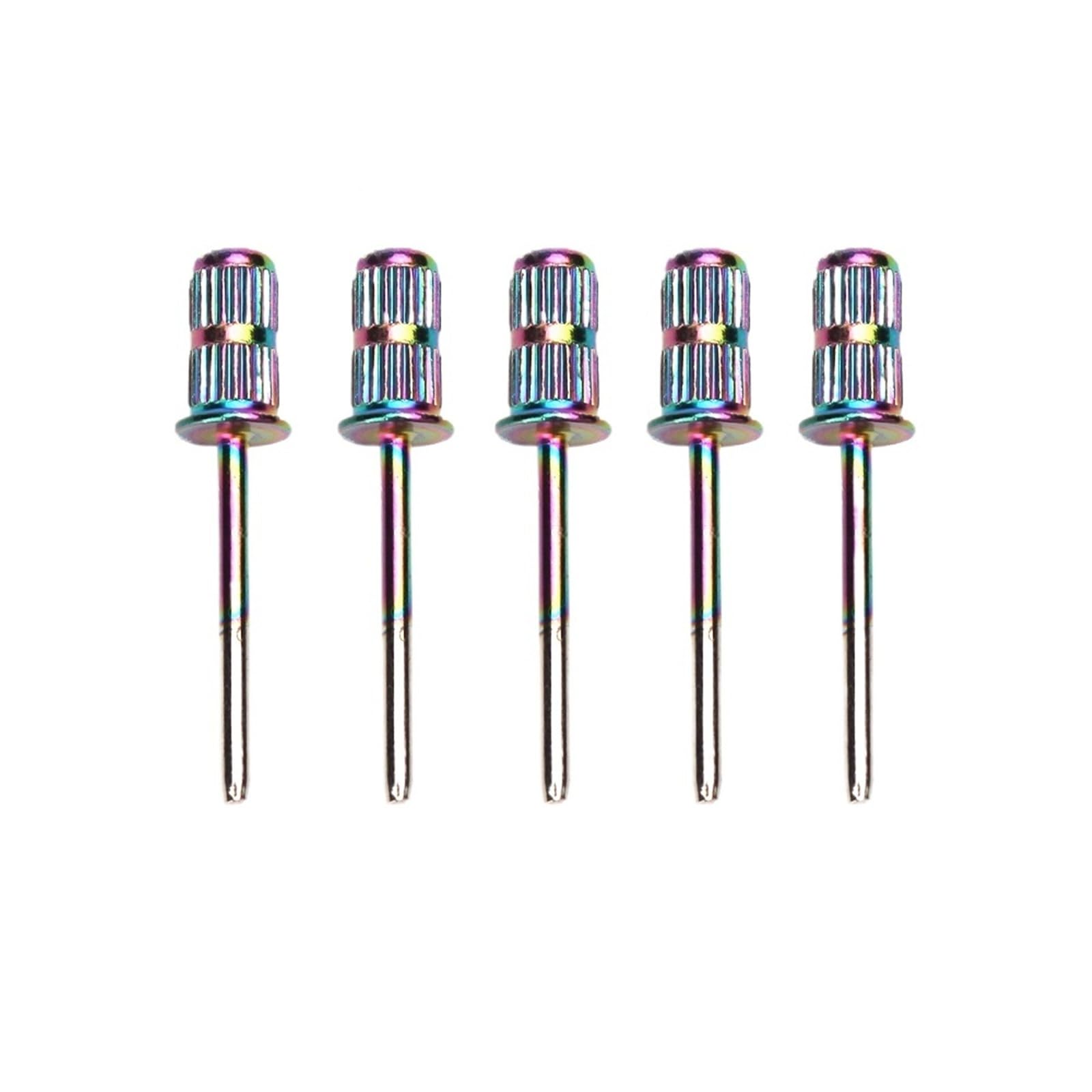 Capuchons et coupe-mandrin pour Manucure Rainbow-5PC à utiliser pour votre routine à la maison