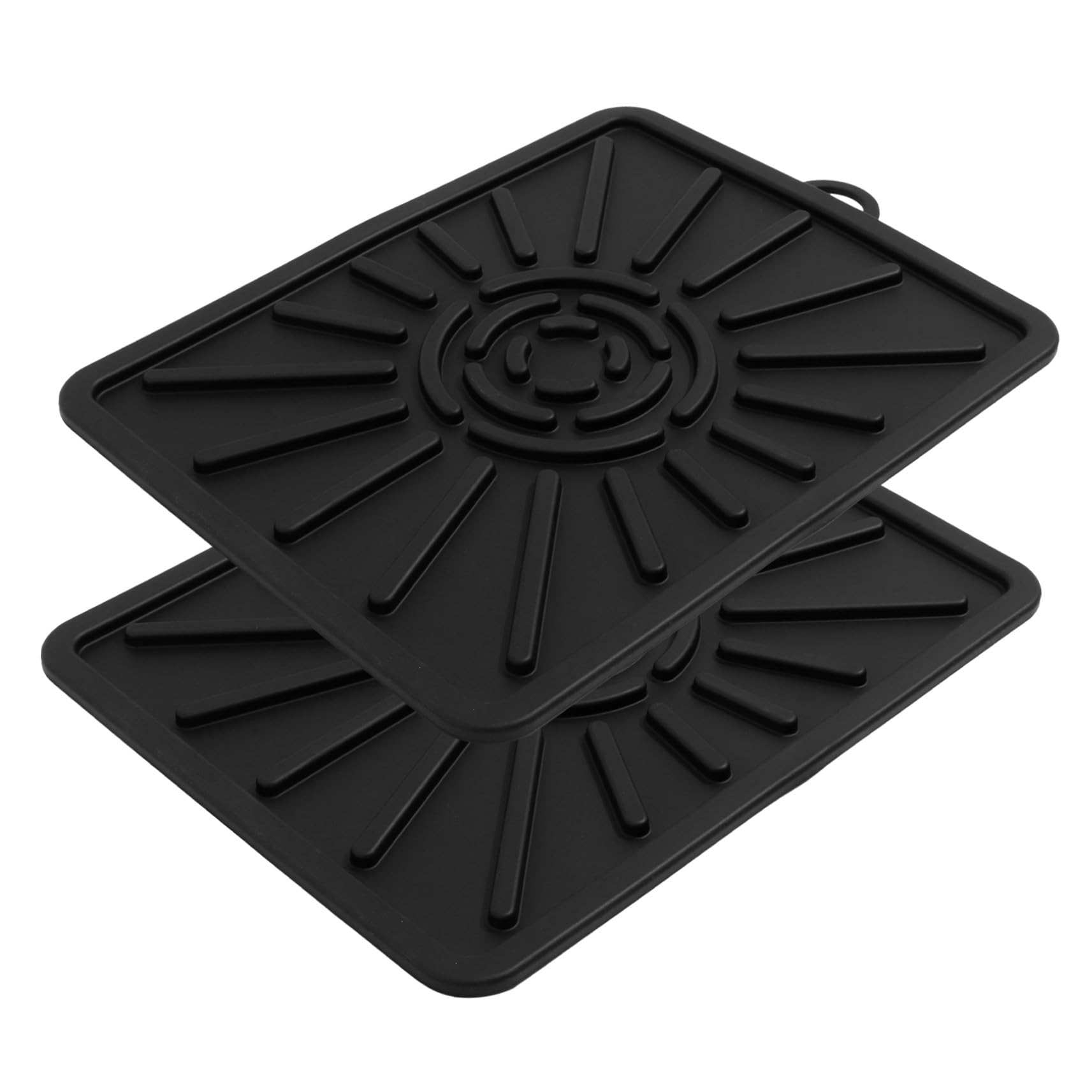 2 Stück Hitzebeständige Silikon Grillmatte mit Ölauffangfunktion Wiederverwendbare Grill abtropfmatte Schützende Backmatte für Vielseitige Grillmodelle Langlebiger Kratzschutz in