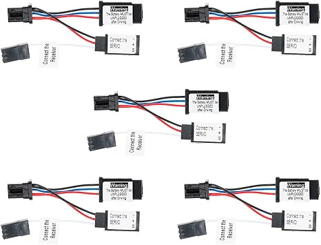 Wires for Connecting the servo to the Battery, fit for TRX4X Stock Battery, 5pcs