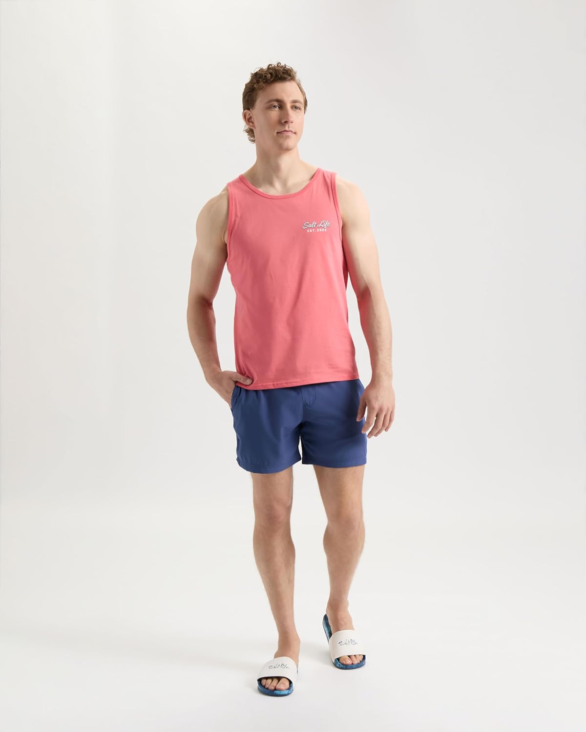 Salt Life Mens Weekender Stretchy Fit Volley Shorts
