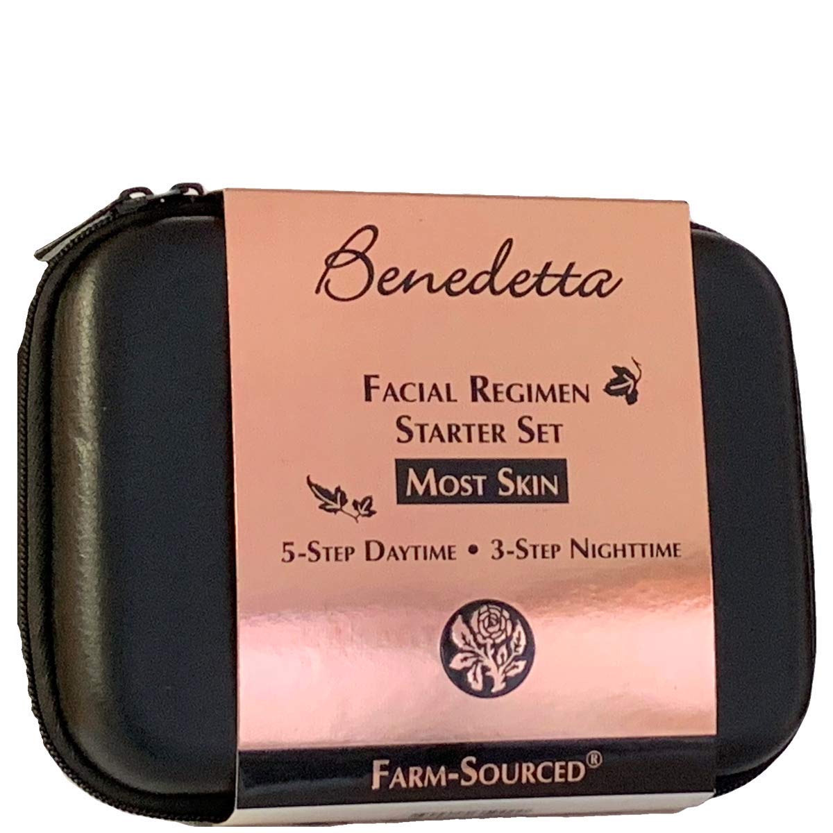 Benedetta Facial Regimen Travel & Gift Set - For Most Skin - Strengthens, Hydrates, Balances, Protects, Anti-aging