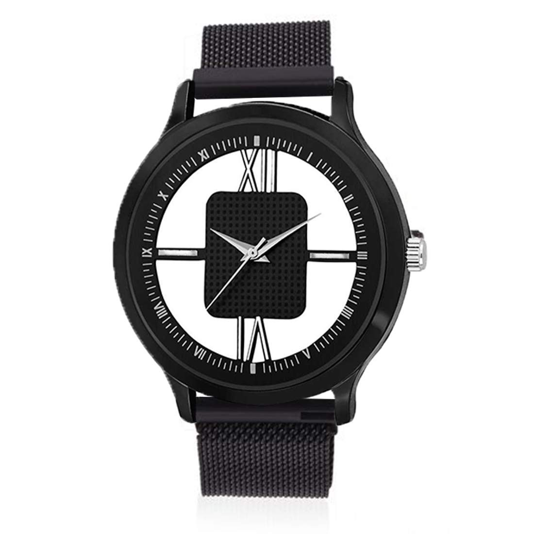 NiyatiFab Black Strep and Black Dial Watch for Boys and Man (B07W9278KJ) Amazon Price History, Amazon Price Tracker