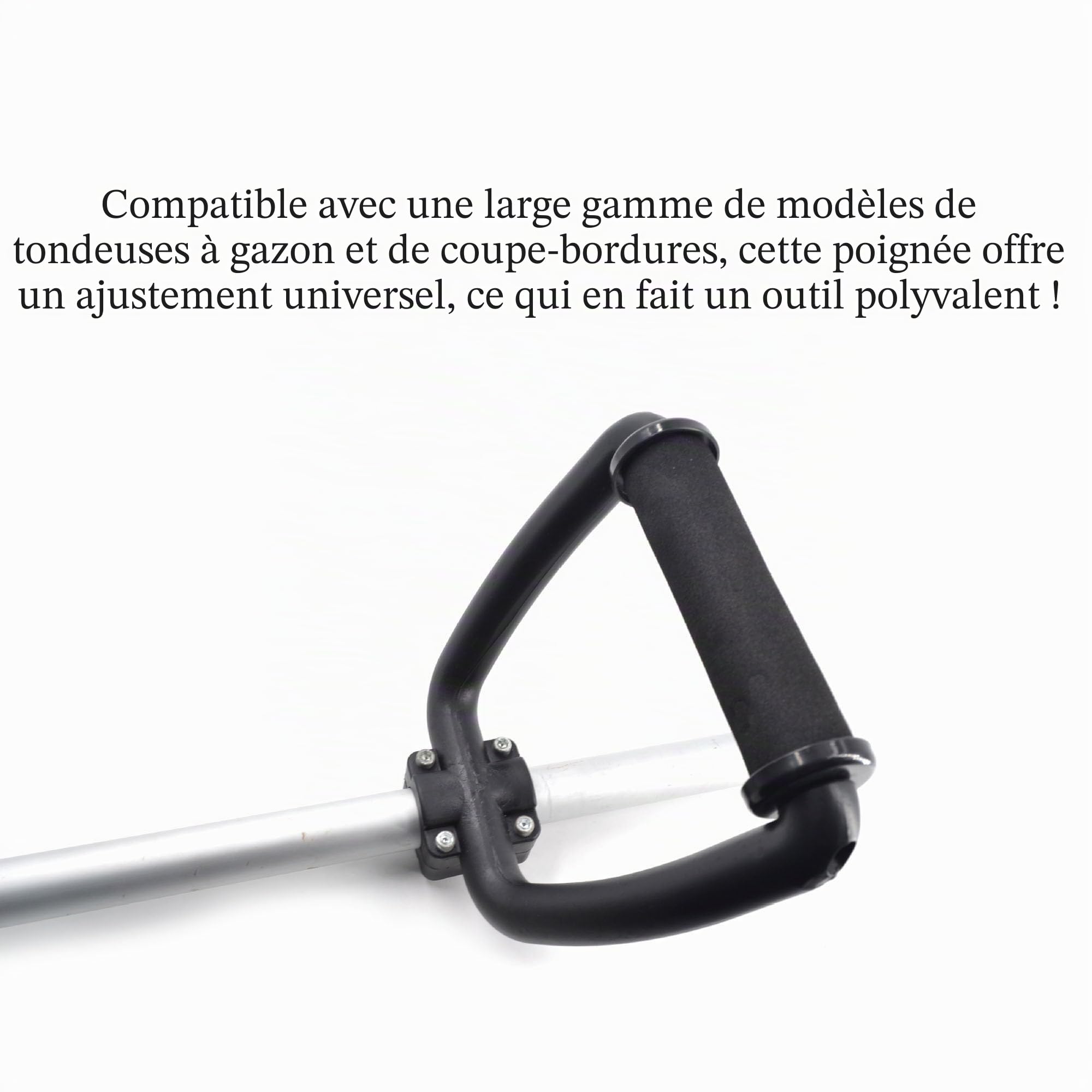 Poignée annulaire de Rechange pour Tondeuse à Gazon, poignée Universelle pour débroussailleuse, poignée pour Tondeuse à Gazon, diamètre de 20 à 30 mm (#1)