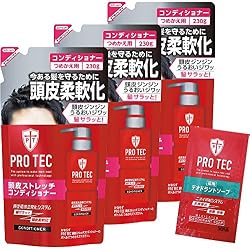 Amazon | プロテク(PRO TEC) (医薬部外品) 頭皮ストレッチ シャンプー