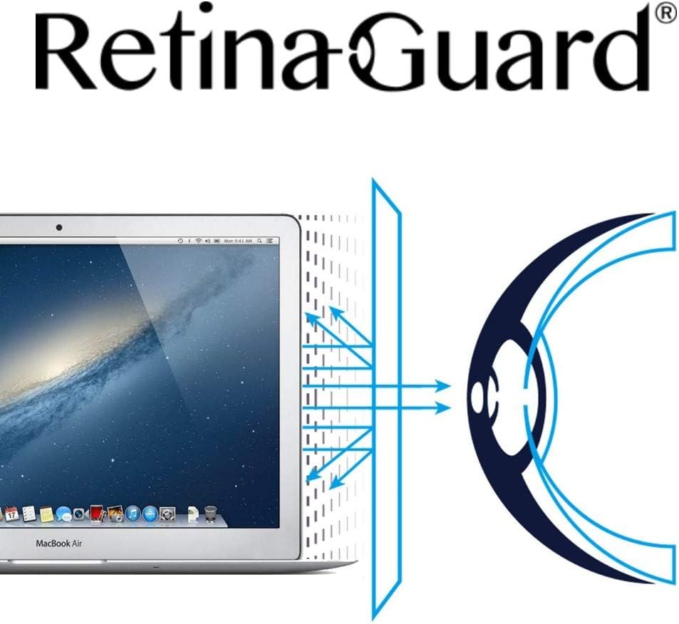 RetinaGuard Anti-UV, Anti-blue Light Screen protector for Macbook Air/Pro 13 - SGS & Intertek Tested - Blocks Excessive Harmful Blue Light, Reduce Eye Fatigue and Eye Strain