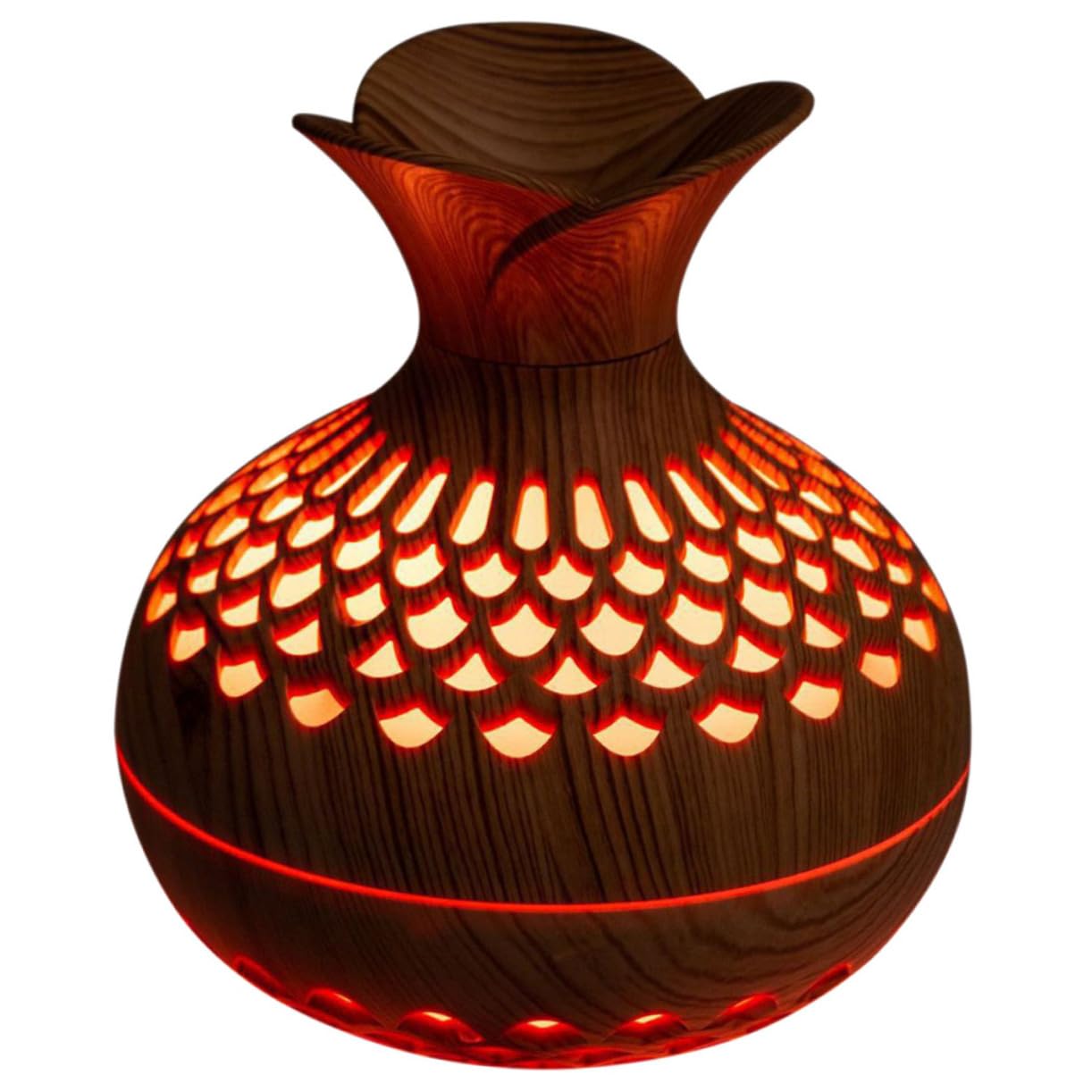 Humidificateur grain de bois de bureau diffuseur brume parfumée