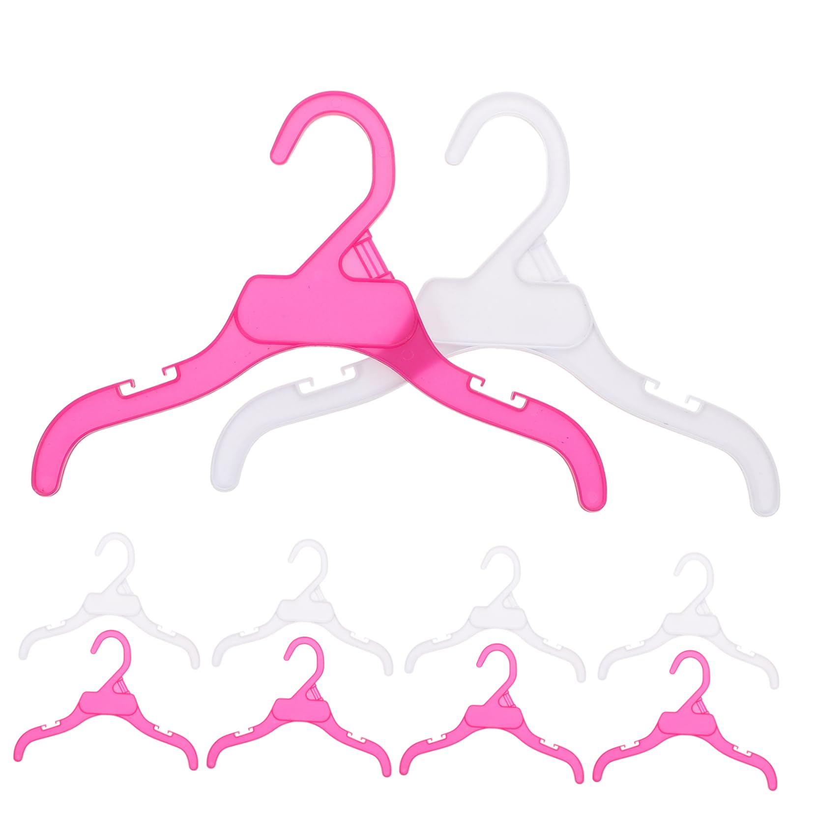 BESPORTBLE 10pcs Clothes Hanger Hangers Cat Coat Hanger Trouser Hangers Pants Hangers Dress Hanger Coat Hangers Pet Coat Hanger Childrens Coat Hangers Mini Clothes Rack Abs