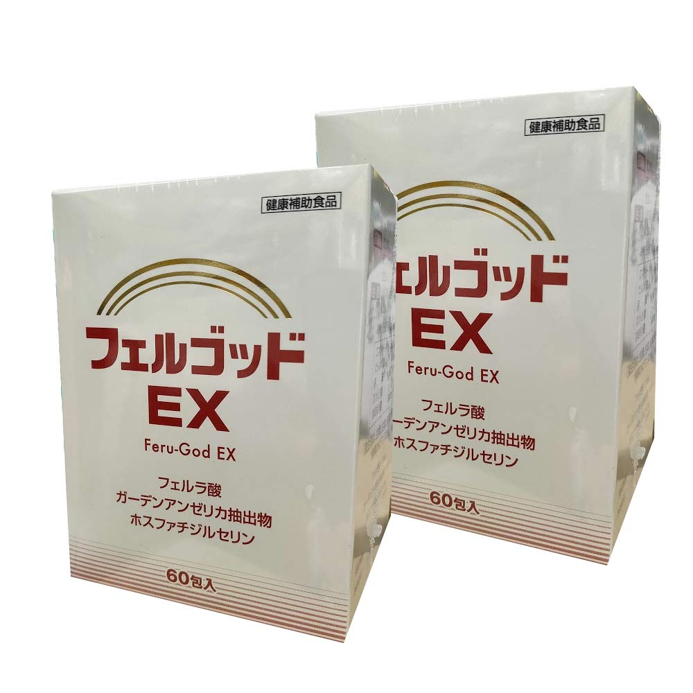 Amazon | フェルゴッドEX(2g×60包)×2個 | 合同会社ナチュラル