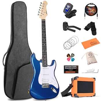 Amazon | ADM エレキギター 初心者キット 39インチ フルサイズ
