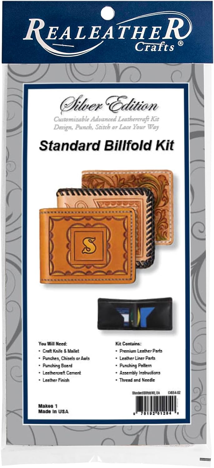 Realeather Bifold Wallet Leathercraft Kit
