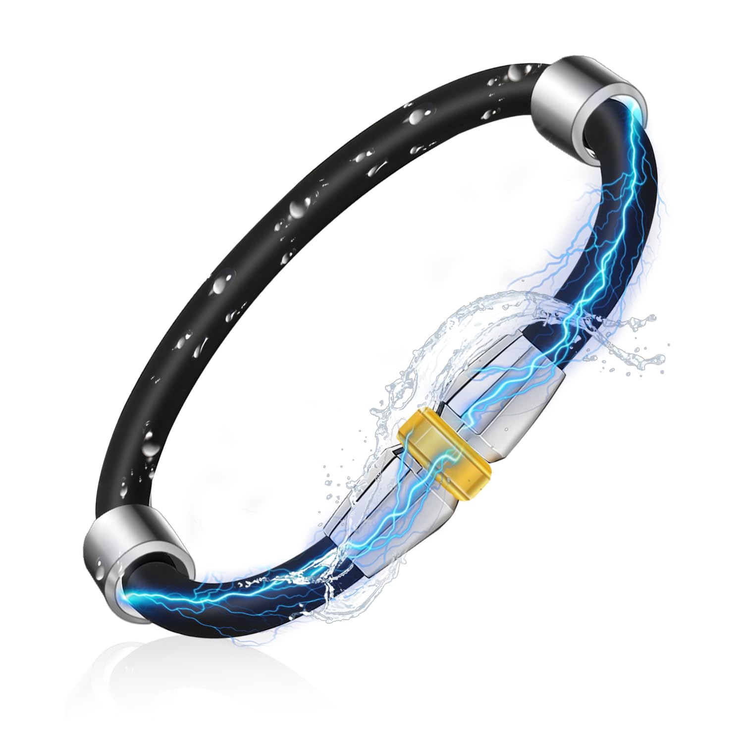 Amazon.co.jp: 静電気除去 ブレスレット 18cm 静電気防止 磁気