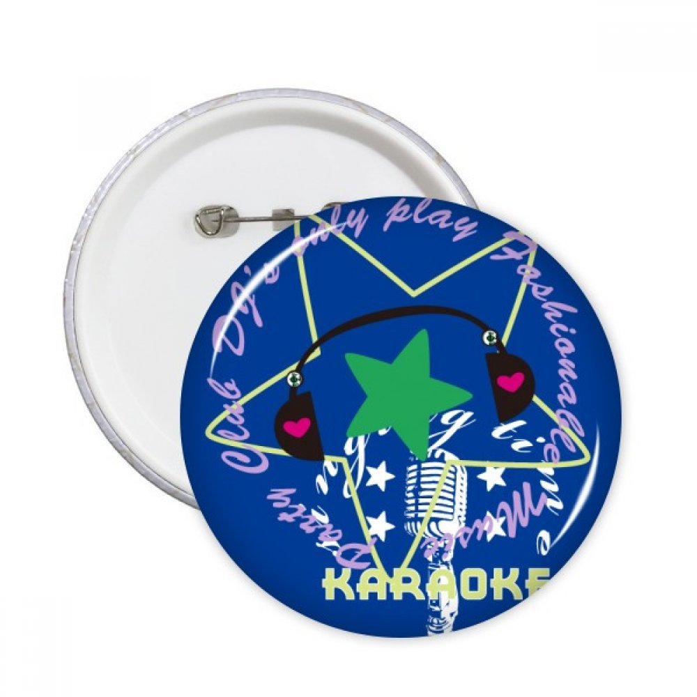 Badge bouton Musique vert DIYthinker pour customiser un vêtement trop simple