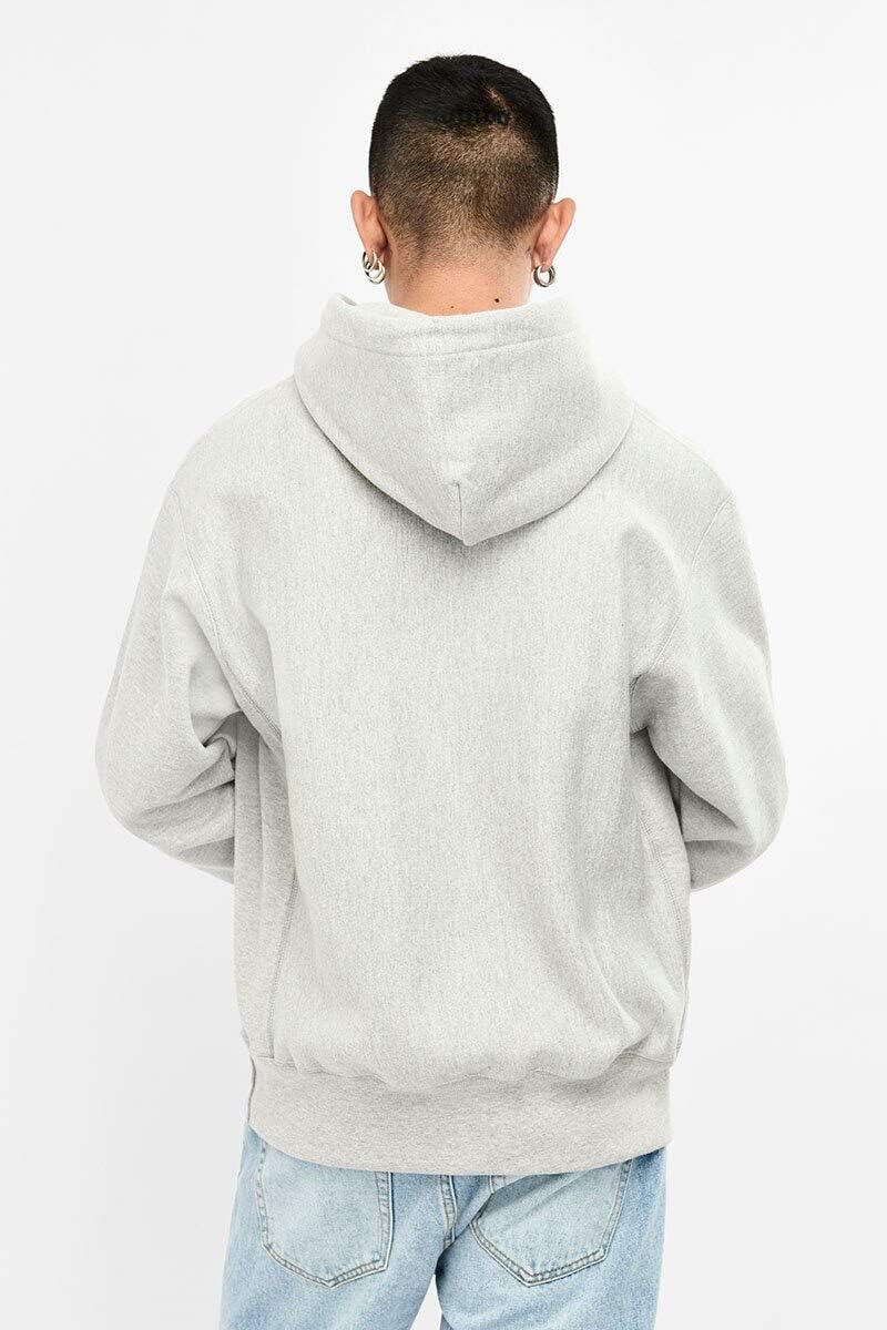 Champion mens Powerblend Fleece Crew, Small Script - Image 5