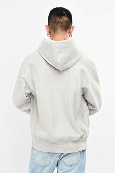 Champion LIFE Men's Reverse Weave Pullover Hoodie, Oxford Gray