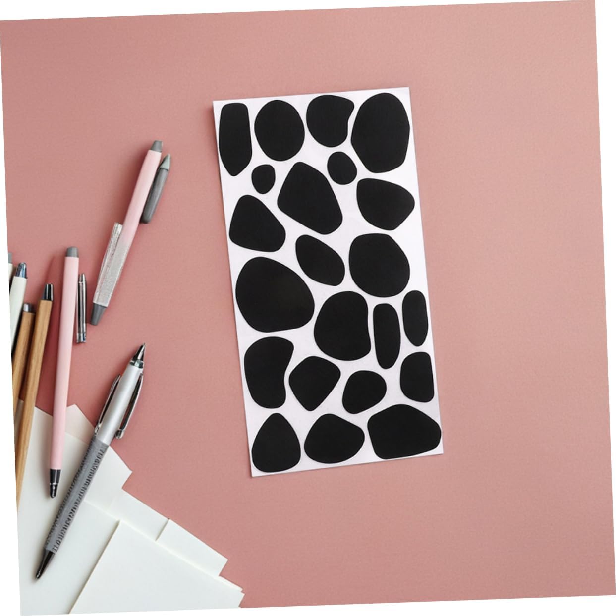 TEHAUX 10sheets Self-Adhesive Felt Dots for Crafts Home Decor and Costume Accessories Versatile and Easy to Use