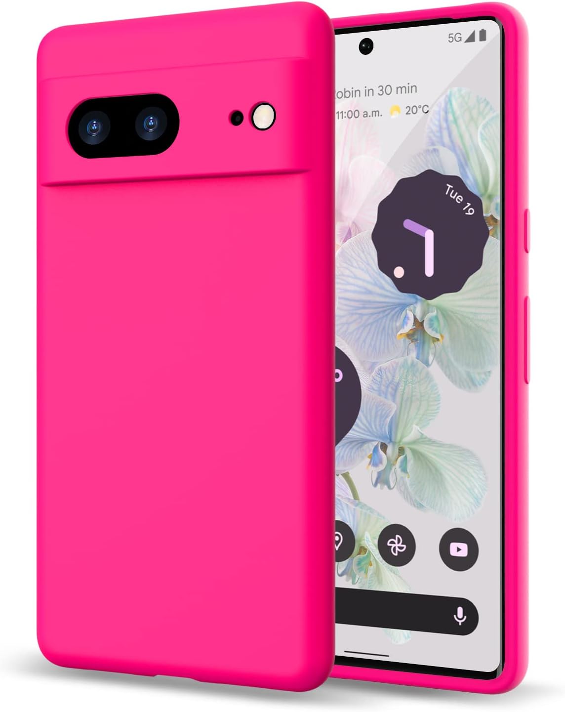 ZUSLAB Silicone Case for Pixel 7a Case Real Liquid Silicone Anti