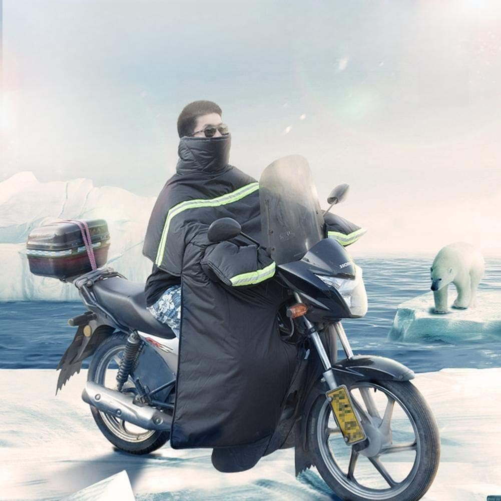 Rziioo Pokrowiec Na Fartuch Na Nogę Osłona Przedniej Szyby Pokrowce Motocyklowe Zimowe Ciepłe Ochraniacze Kolan Do Motocykli Okracznych, B