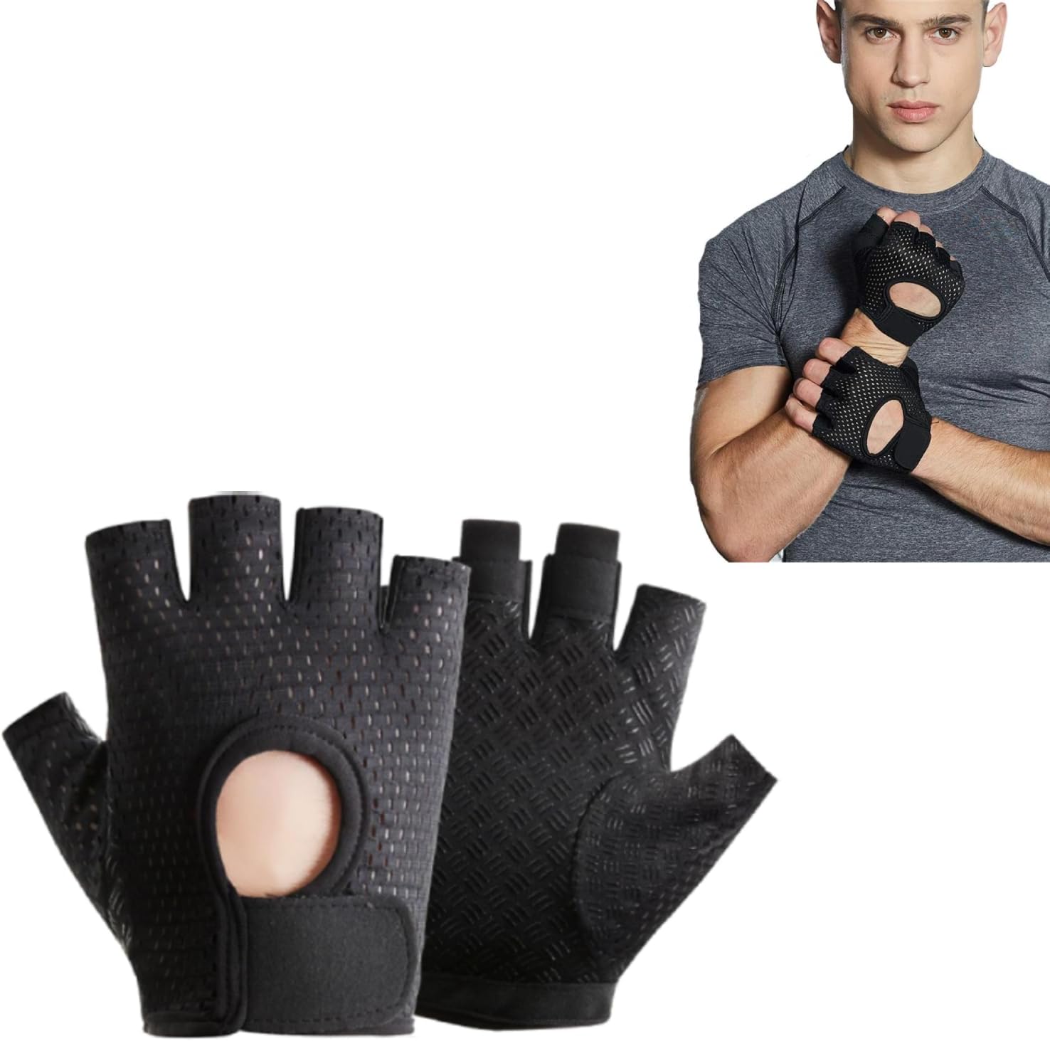 Gym Gloves, Lightweight Breathable Workout Gloves