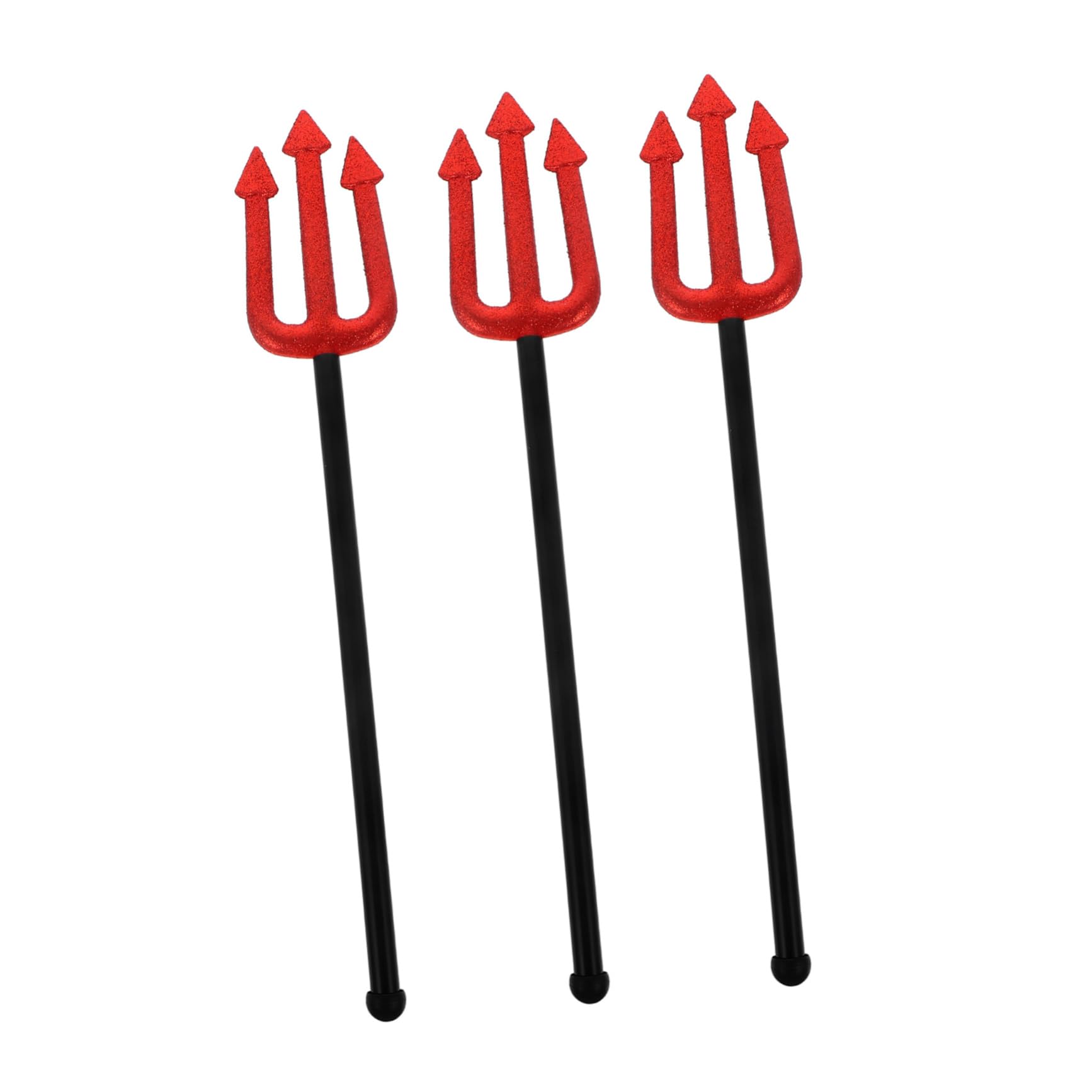 COLLBATH Forcone Da Diavolo Per Halloween Accessori Costume Cosplay Con Manico Rimovibile Decorazione Per Feste e Eventi Realizzato Resistente Design Elegante Per Atmosfere Da