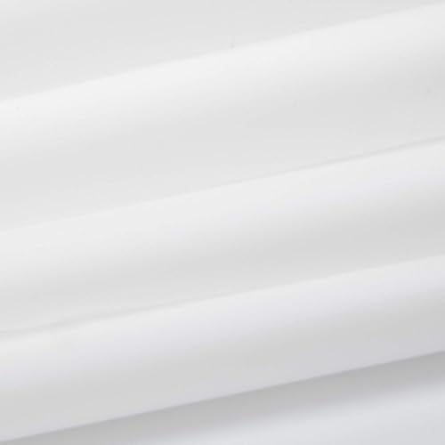 Miniatura 4 de Reemplazo del forro de cortina de ducha de PEVA impermeable a presión extraíble para fijar, escarcha, 70 x 54 pulgadas