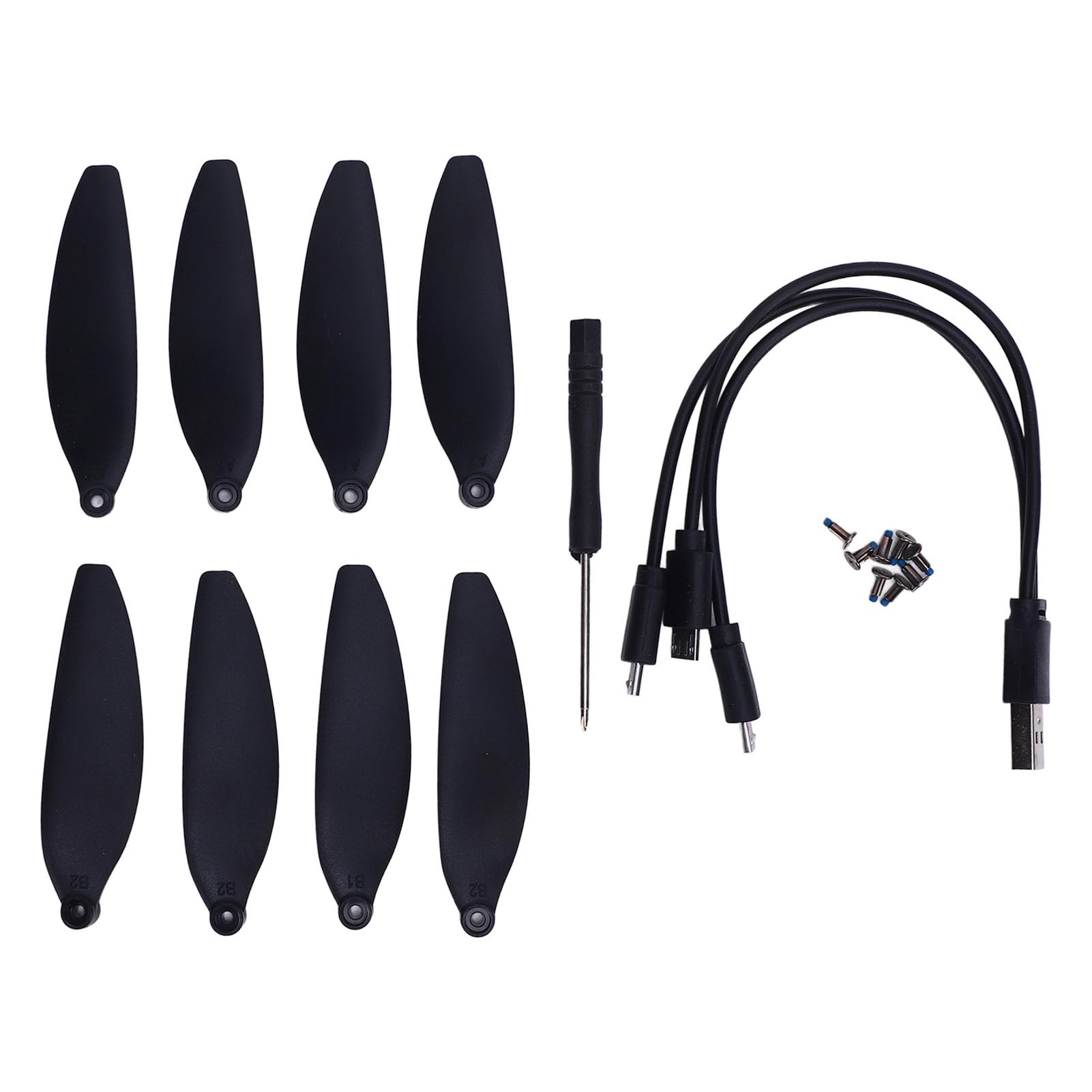 Eliche Sostitutive Per FIMI X8 Mini/Pro | Low-noise E Sgancio Rapido, Kit Con 8 Pale E Attrezzo Per Riparazione