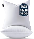 12 x 20 Pillow Insert Set of 2 Down Alternative Throw Pillow Inserts Small Lumbar Decorative Pillow White Rectangle Pillows Stuffing for Living Room Couch Bed Sofa Interior Cushions