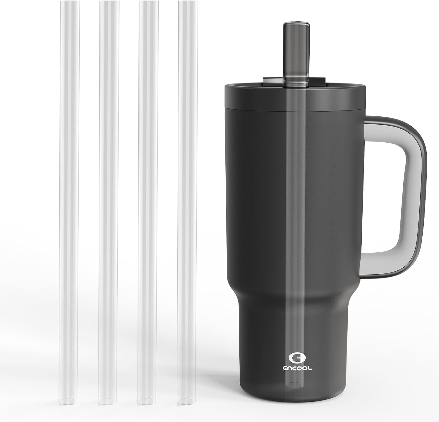 4-Pack Replacement Straws Compatible with ENCOOL 32oz Cup Tumbler