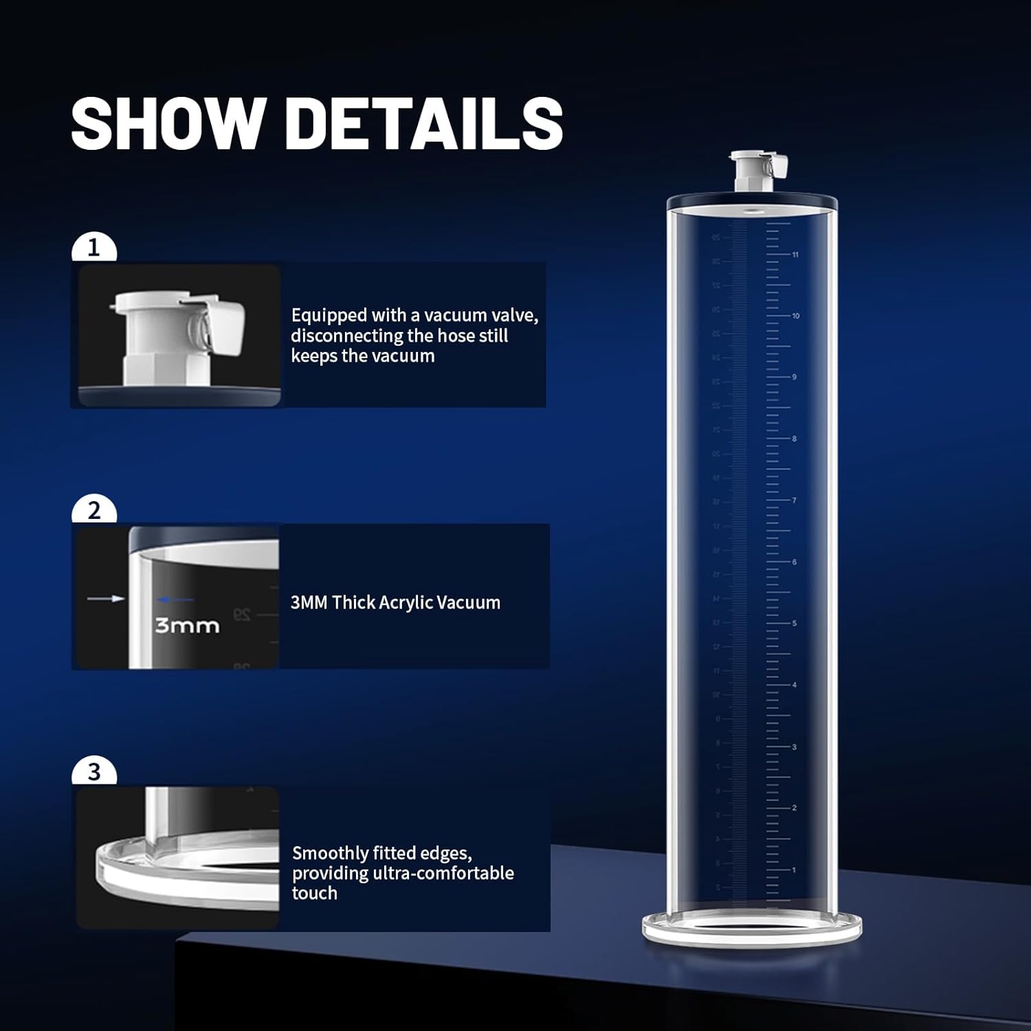 Male Enhancement Pump System,Enhancement Vacuum Pump 9 x 2 inch Cylinder,2 Silicone Sleeves,Male Sex Toys for Men, Adult Toys for Men