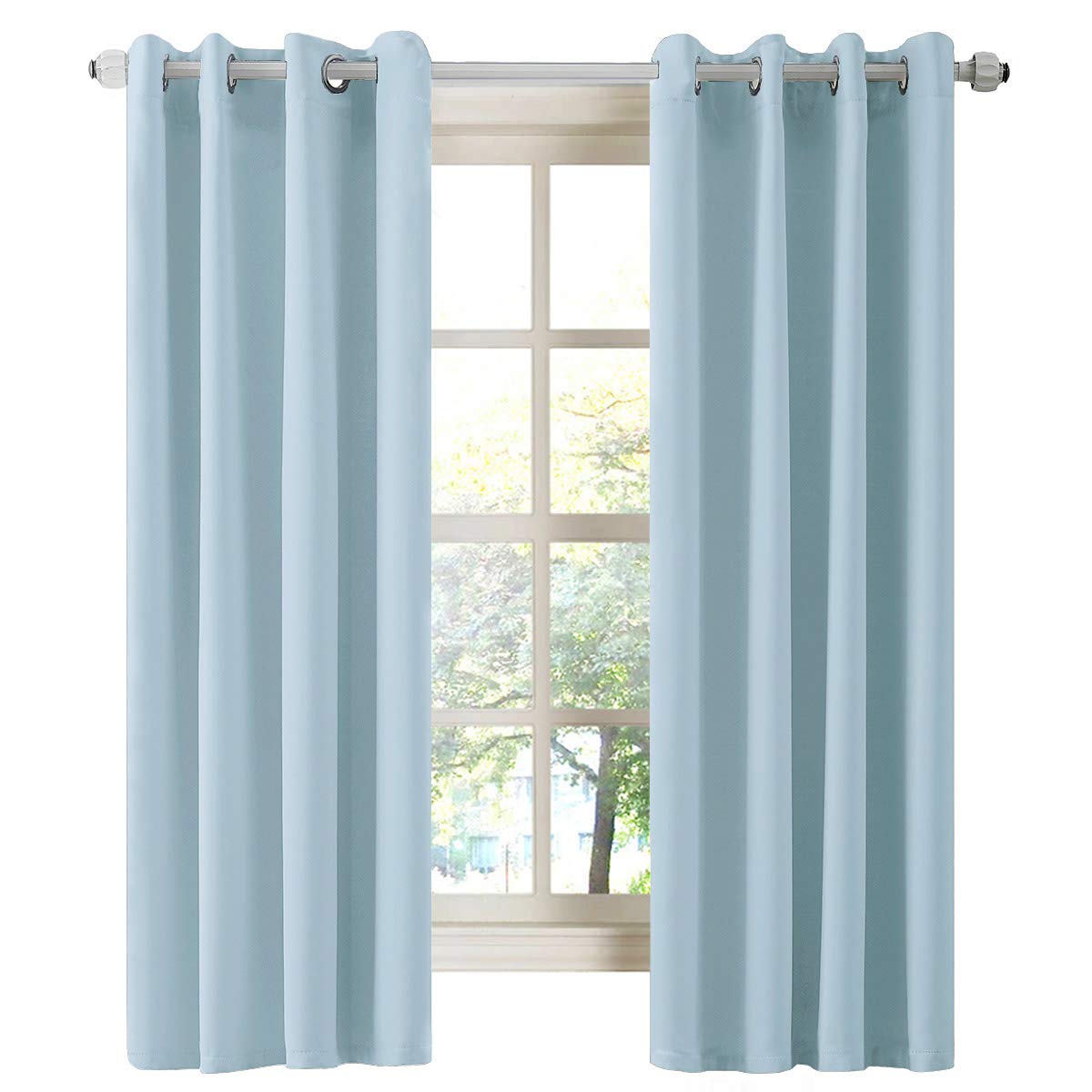 50% OFF LA PALMA Blackout Curtains--2 Panels
