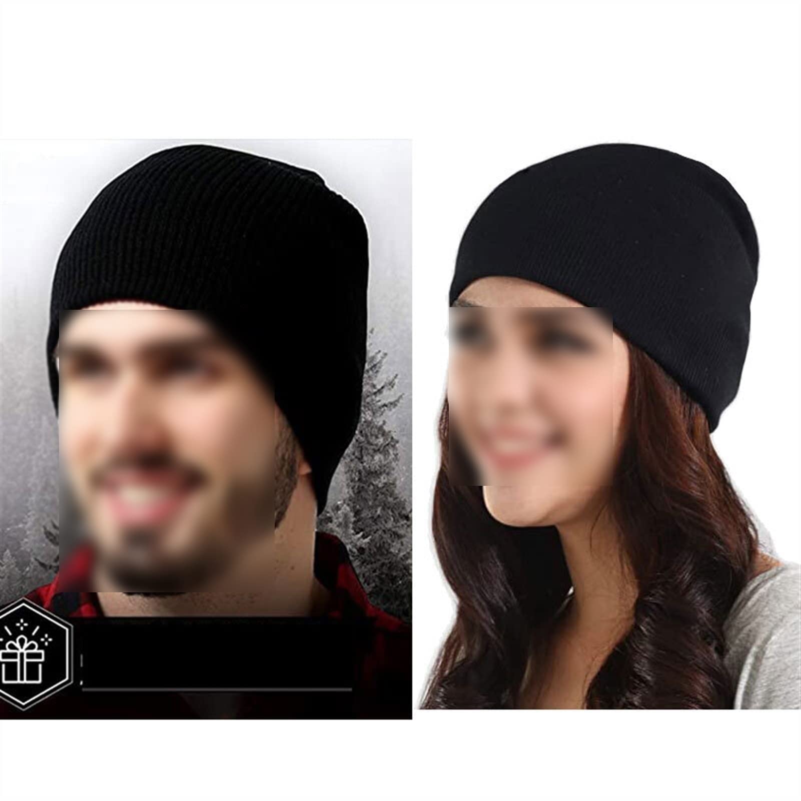 Chapeau Écharpe - Femme - 3 En 1 - Polaire Corail - Thermique - Coupe