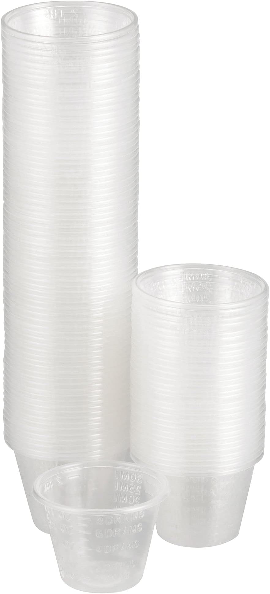 - McKesson Medicine Cups, Disposable 1 oz / 30 ml [5000 Count] Plastic, Small, Mixing, Measuring, Resin, Epoxy