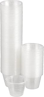 McKesson Medicine Cups, Disposable 1 oz / 30 ml [5000 Count] Plastic, Small, Mixing, Measuring, Resin, Epoxy