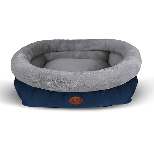 PATAM Cama para Perros y Gatos para Interior, Suave y Antideslizante, Funda Lavable a máquina