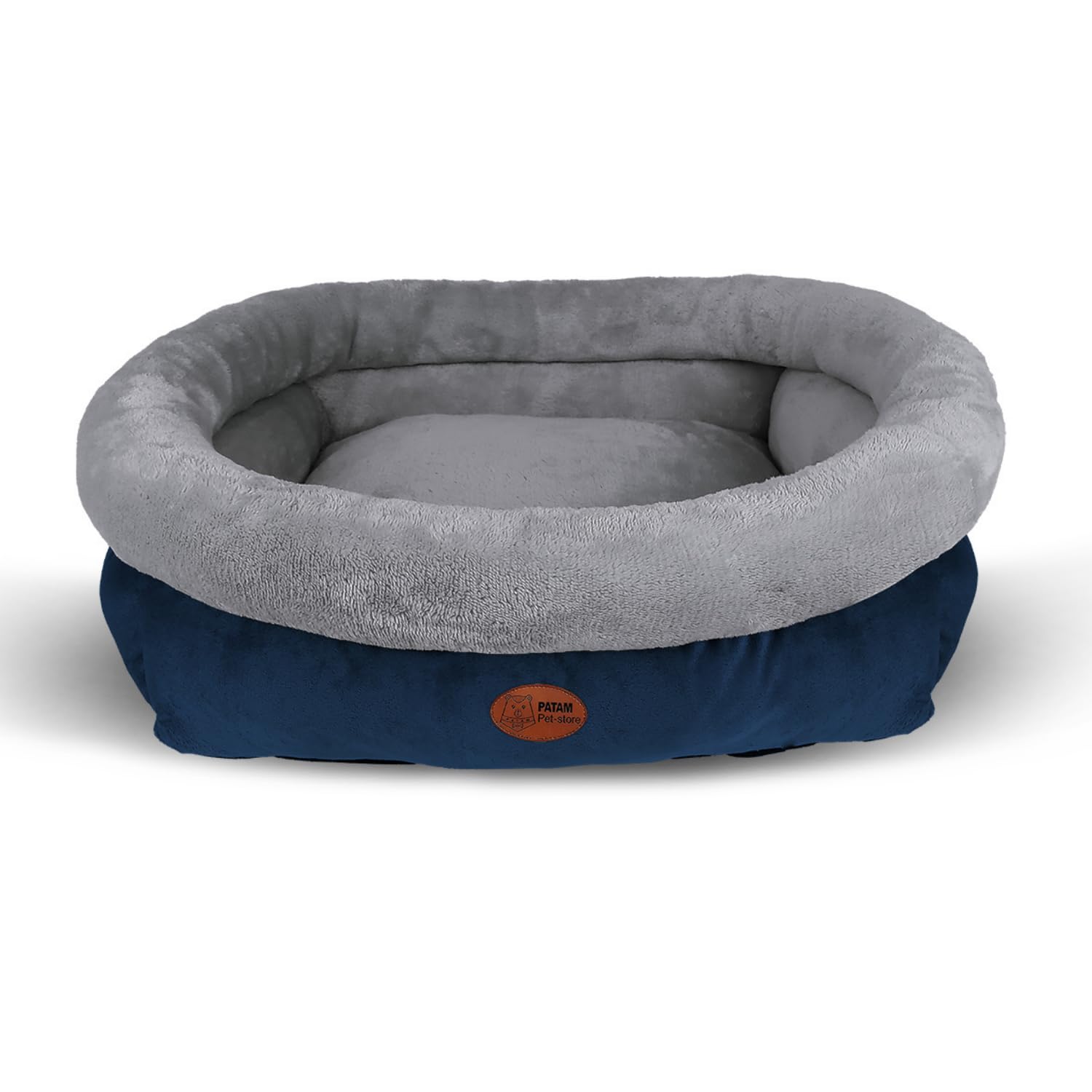 Panier grand chien bleu nuit pour créer un coin nuit doux au salon