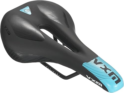 Miniatura 7 de Cojín de asiento de bicicleta, cómodo de espuma viscoelástica, repuesto suave acolchado con carreras especializadas, impermeable, para bicicleta de