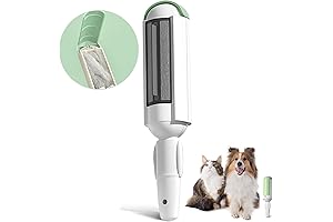 Pet Hair Remover, Portable Lint Roller for Dog Hair Removal on Clothes,...