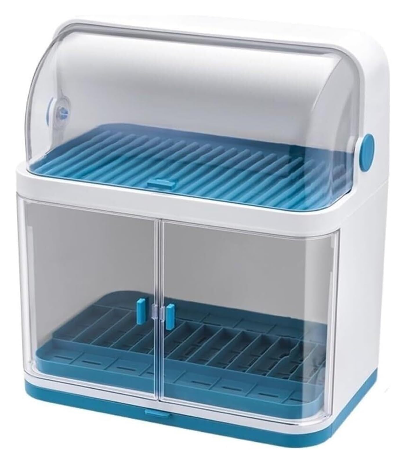 Geschirrabtropfer für die Küche Geschirr-Aufbewahrungsbox, Küchenaufbewahrung, Geschirr, Abtropfschale, Gestell mit Deckel, Haushalts-Kunststoff, kleiner Schrank-Organizer, Regal, Utensilienhalter