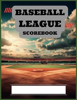 The Ultimate Baseball League Scoring Book