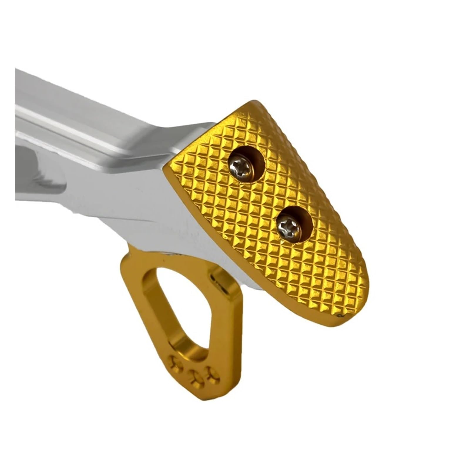 Piastra cavalletto moto CNC Lega di alluminio (Rosso)