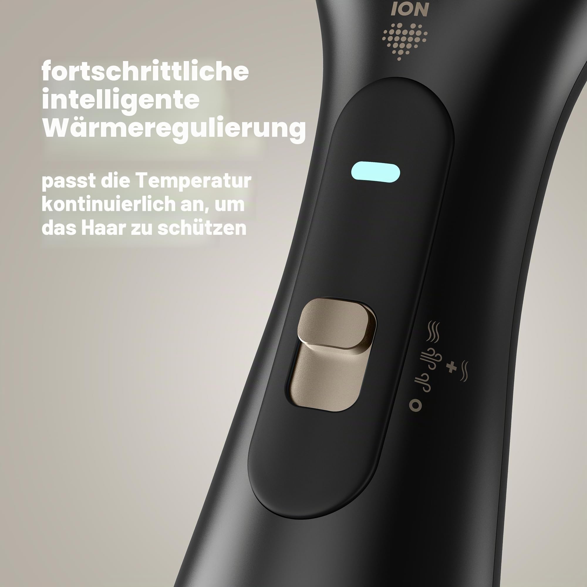 REVAMP Deepform Haarglätter-Bürste Keramik - 2-in-1 Trocknen & Stylen | Heizbürsten-Styler, Warmluft für nasses Haar, Glättbürste für trockenes Haar, Salon-Glanzöle