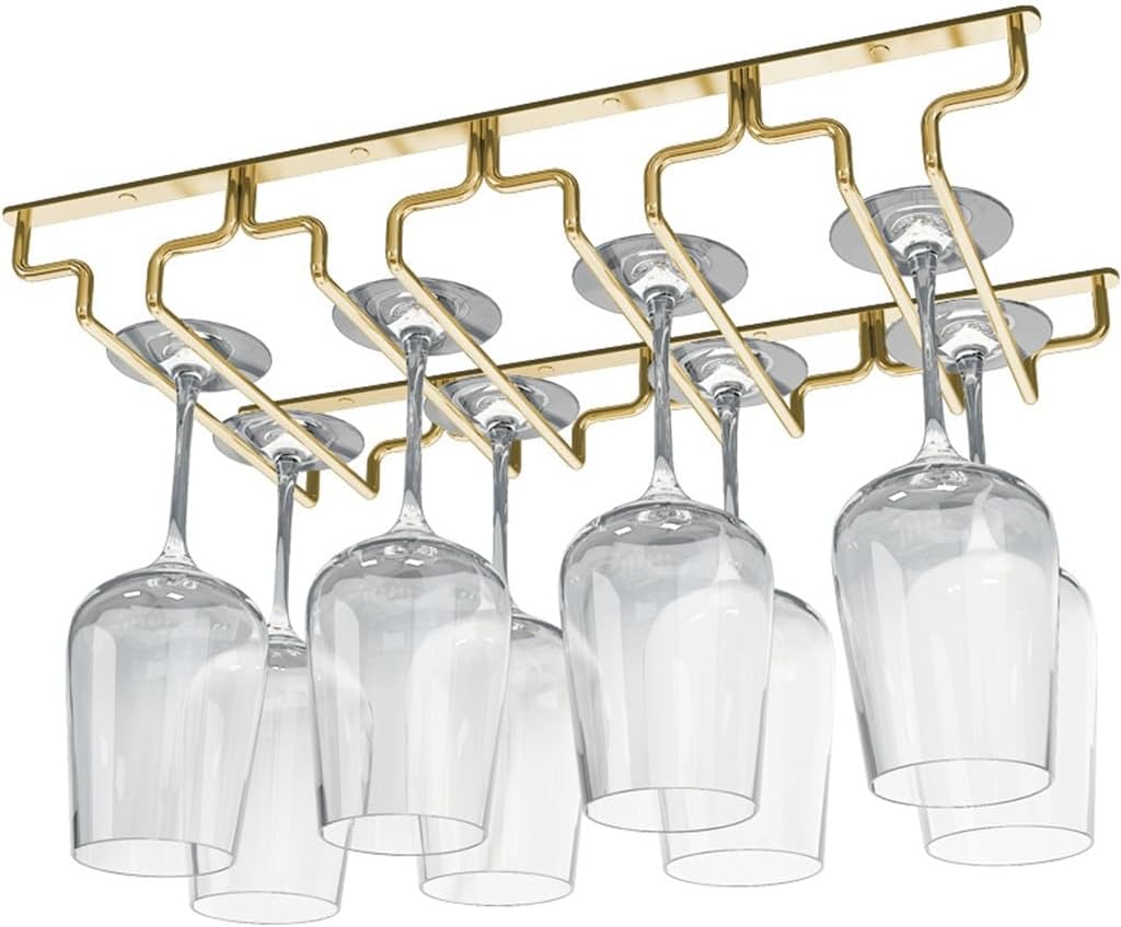 Red Wine Glass Holder Upside Down High Legged 304 Stainless Steel