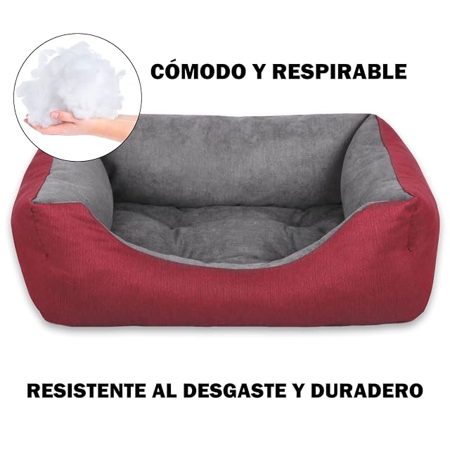 Foto 4 de 7 de MERCURY TEXTIL- Sofá, Cesta,Cama Comoda para Perros,Gatos y Mascotas