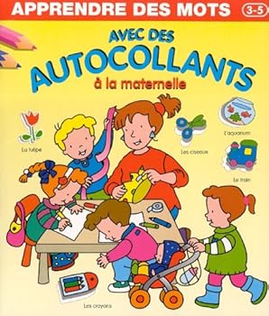 Paperback APPRENDRE MOTS AVEC AUTOCOLL. [French] Book
