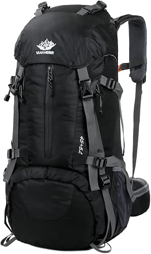Esup 50L Hiking Backpack Men Camping Backpack with rain cover
