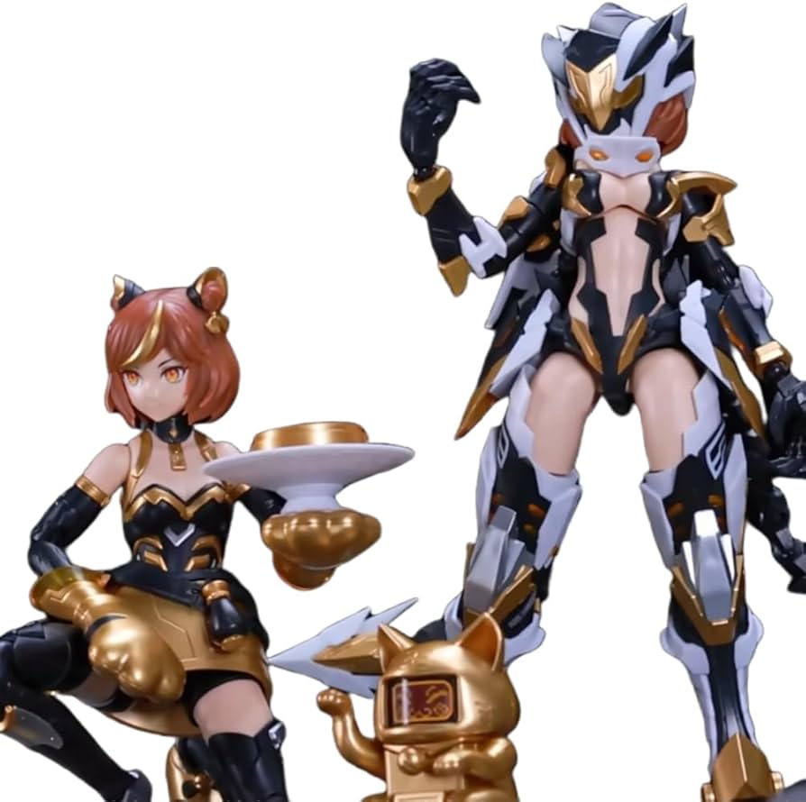 Amazon | 将魂姫Ms General RS-03 影·寅虎 1/10 機甲 美少女 素体2体