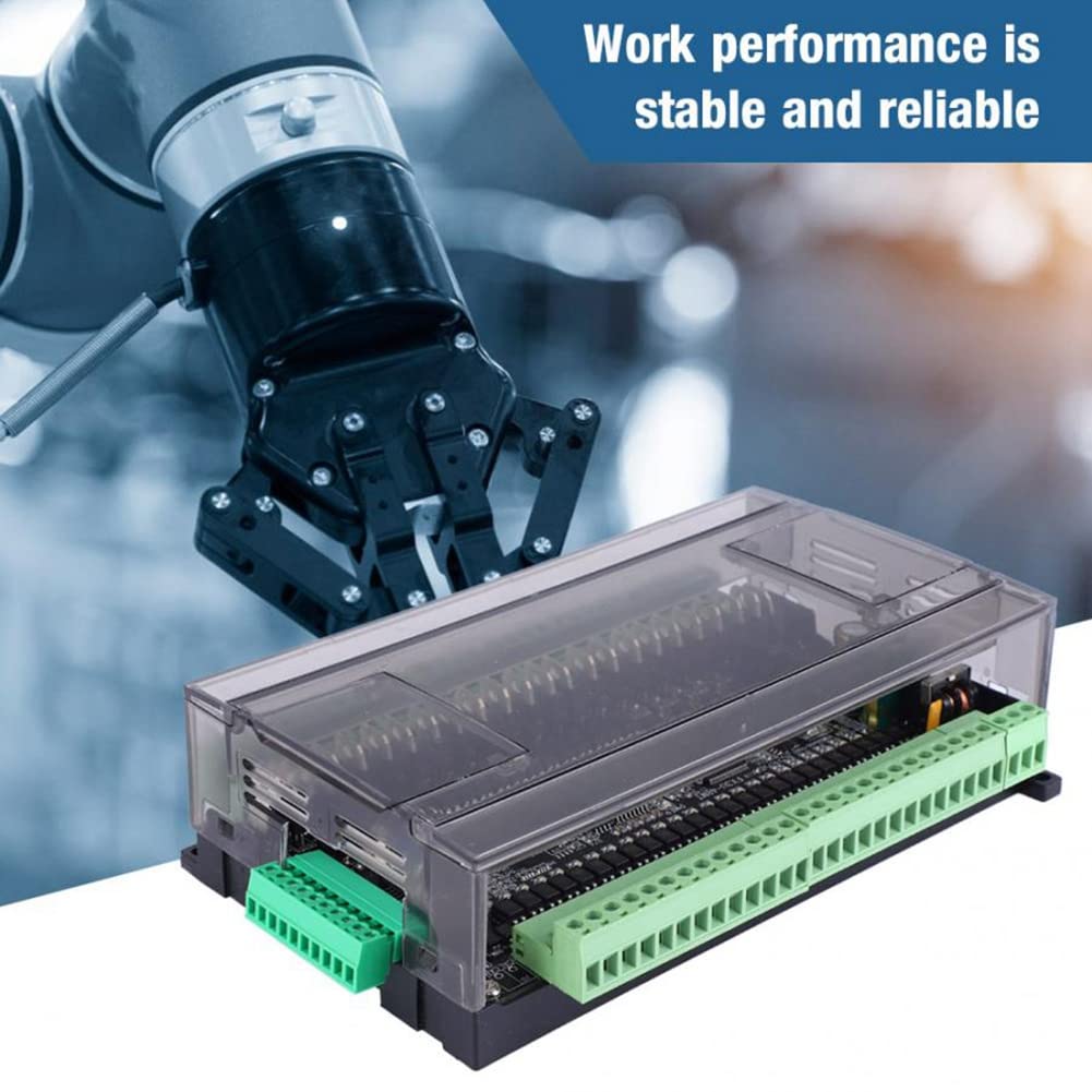 Moduł płytki sterowania przemysłowego PLC FX3U-48MT Programowalny kontroler logiczny 24 wejścia 24 wyjścia 24 V 1 A