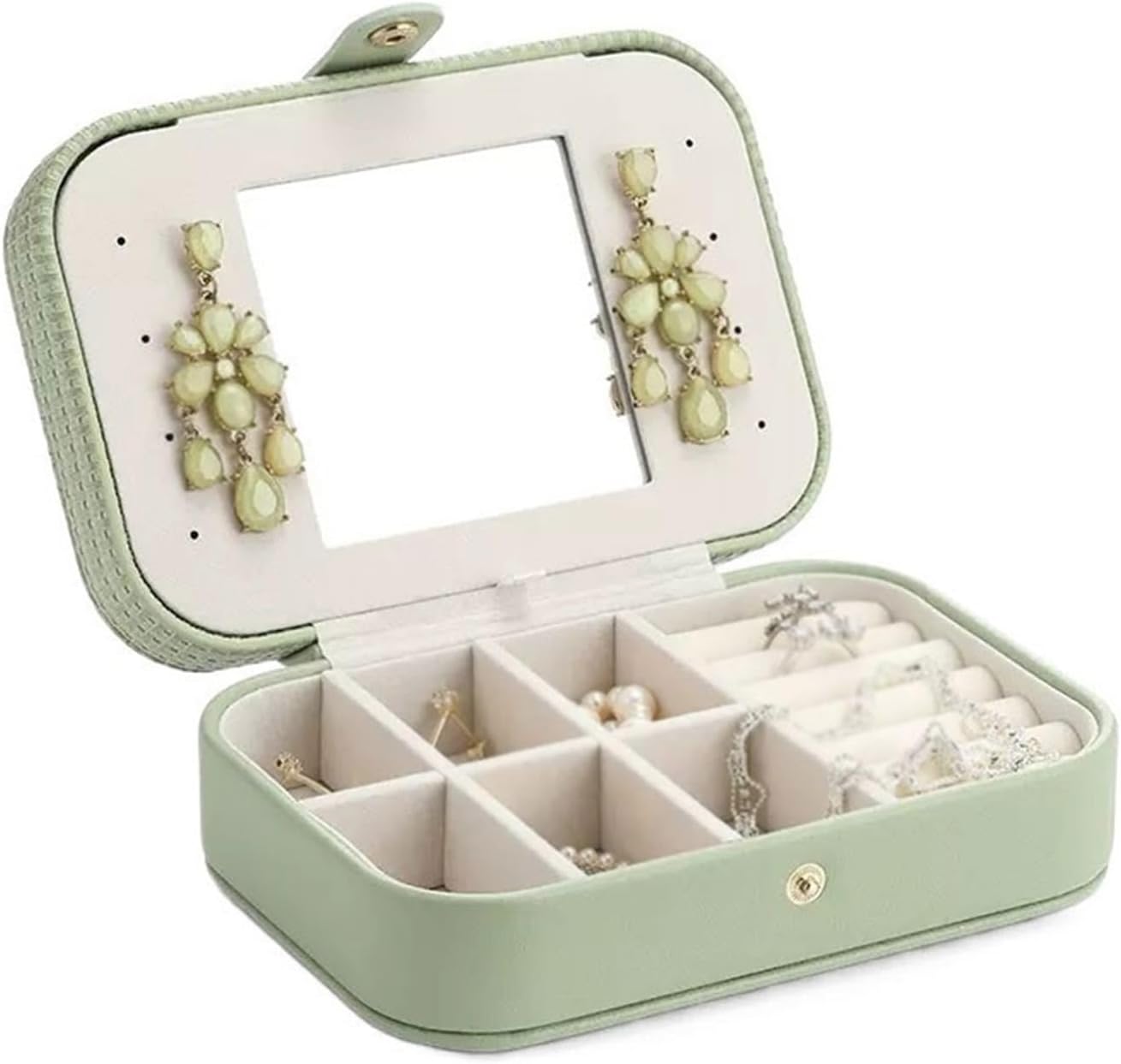 EHVYBDX Jewelry Boxes Jewelry Box Necklace Earrings